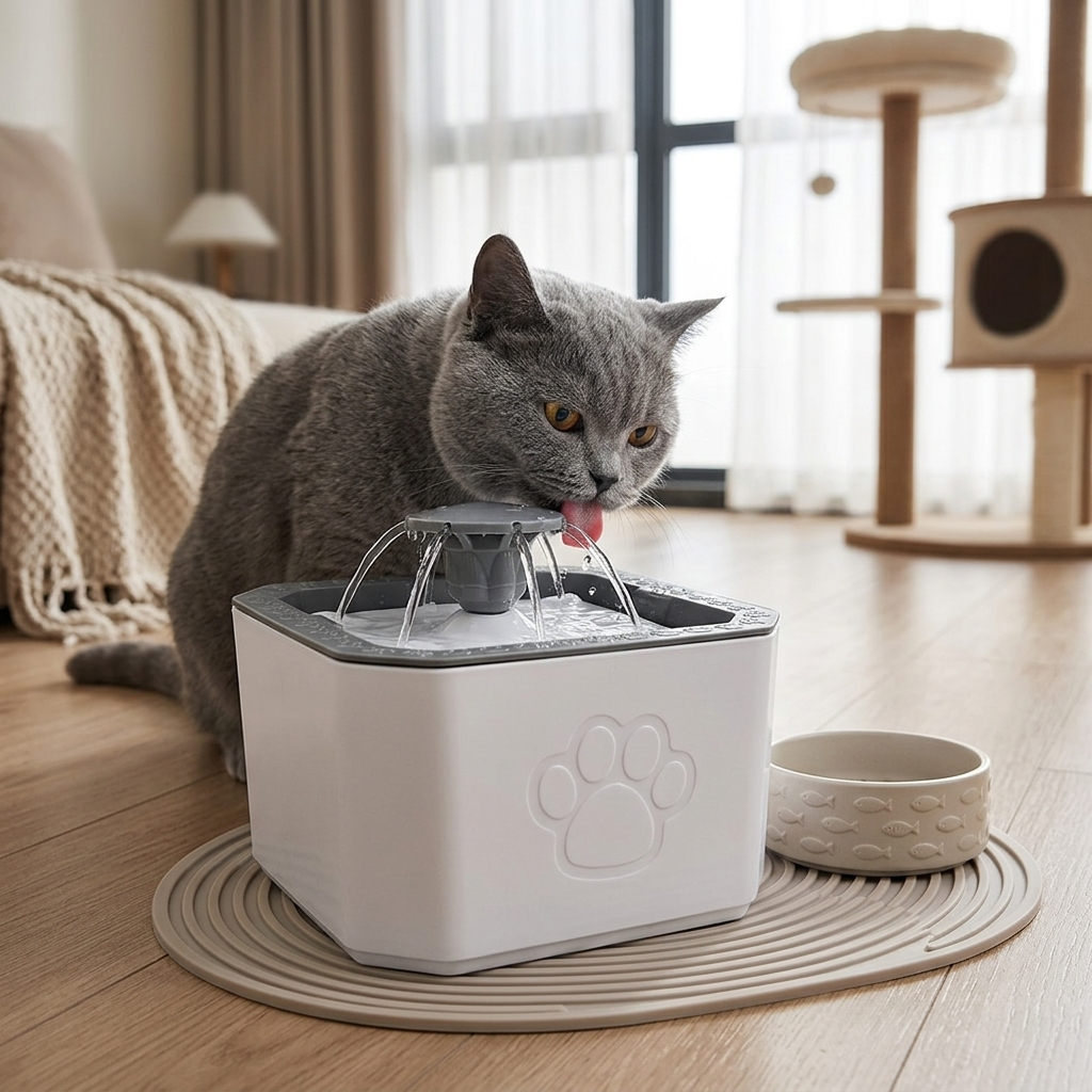 Bebedero Automático para Gatos y Perros 2L — Filtro Incluido 2